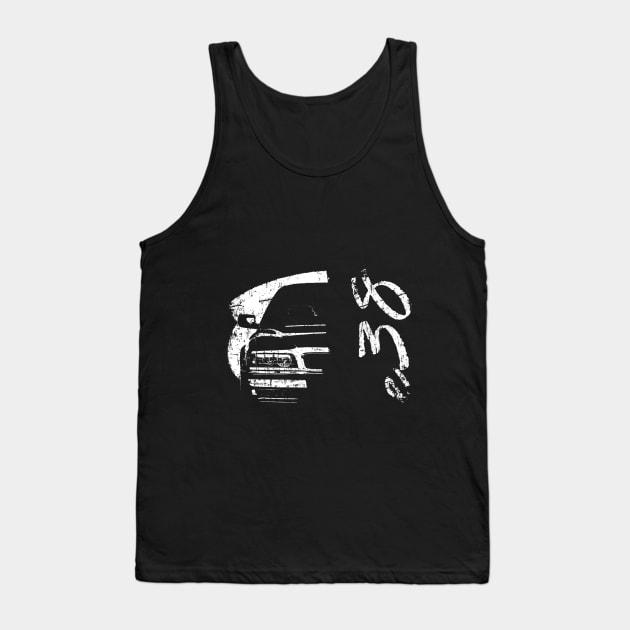 E38 vintage white design Tank Top by WOS